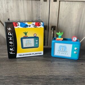 Friends TV Series Television Planter Decor New In Box Giftable
